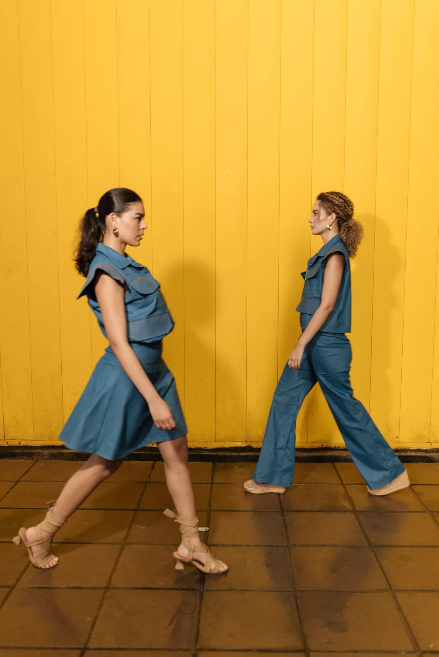 Caqueta Dos Bolsillos Tapas Pespuntadas