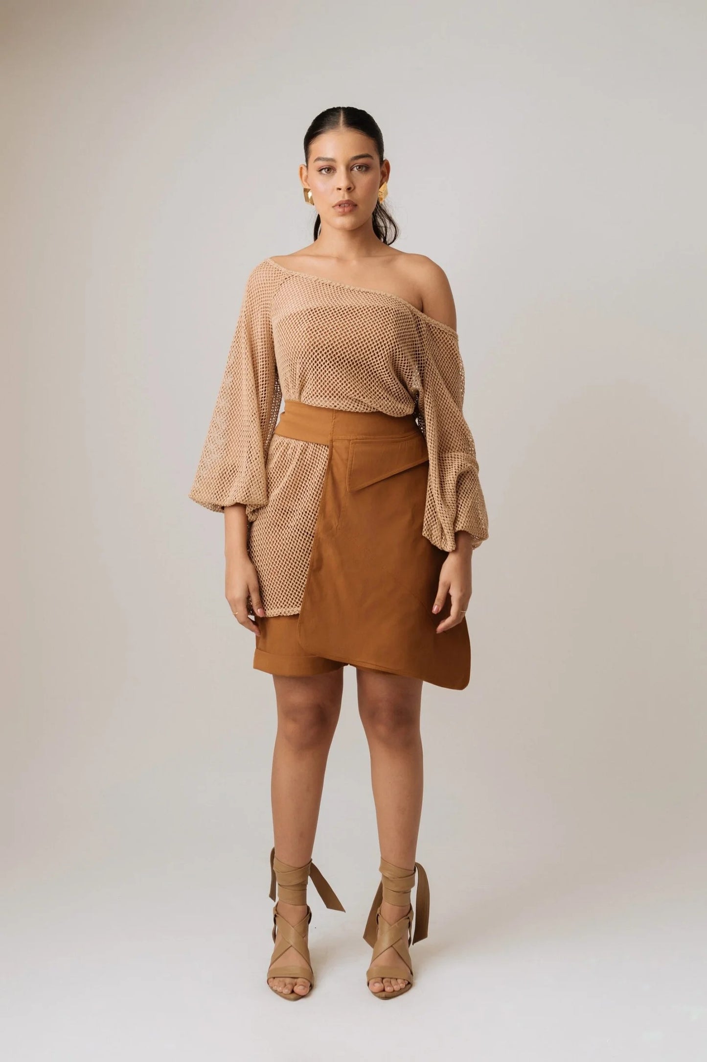 Blusón Mas Fajón De Bolsillos