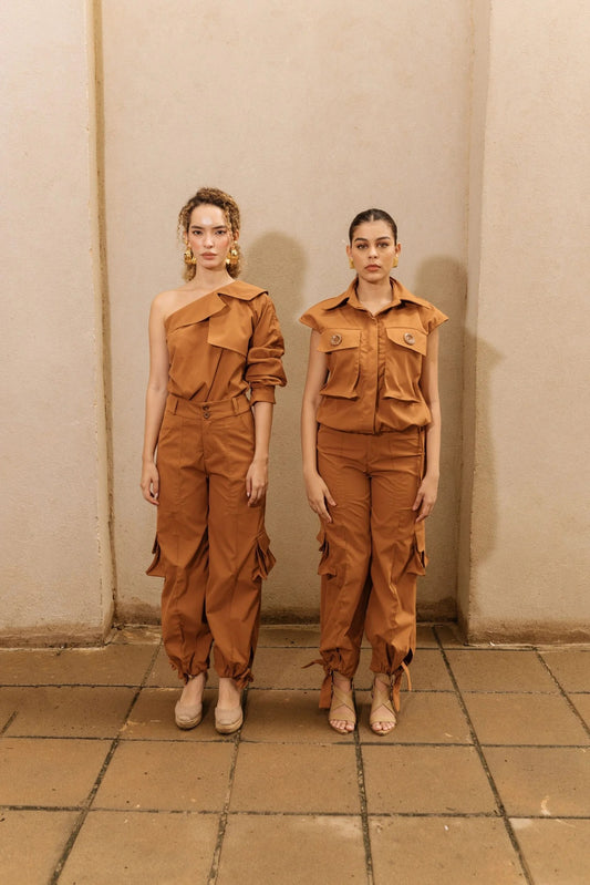 Pantalón Cargo Bota Ajustable