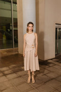 Vestido Media Pierna Manga Sisa